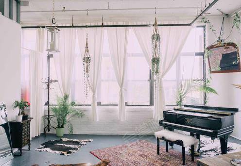 Sunny Spacious Piano and Plant Filled Brooklyn Loft
